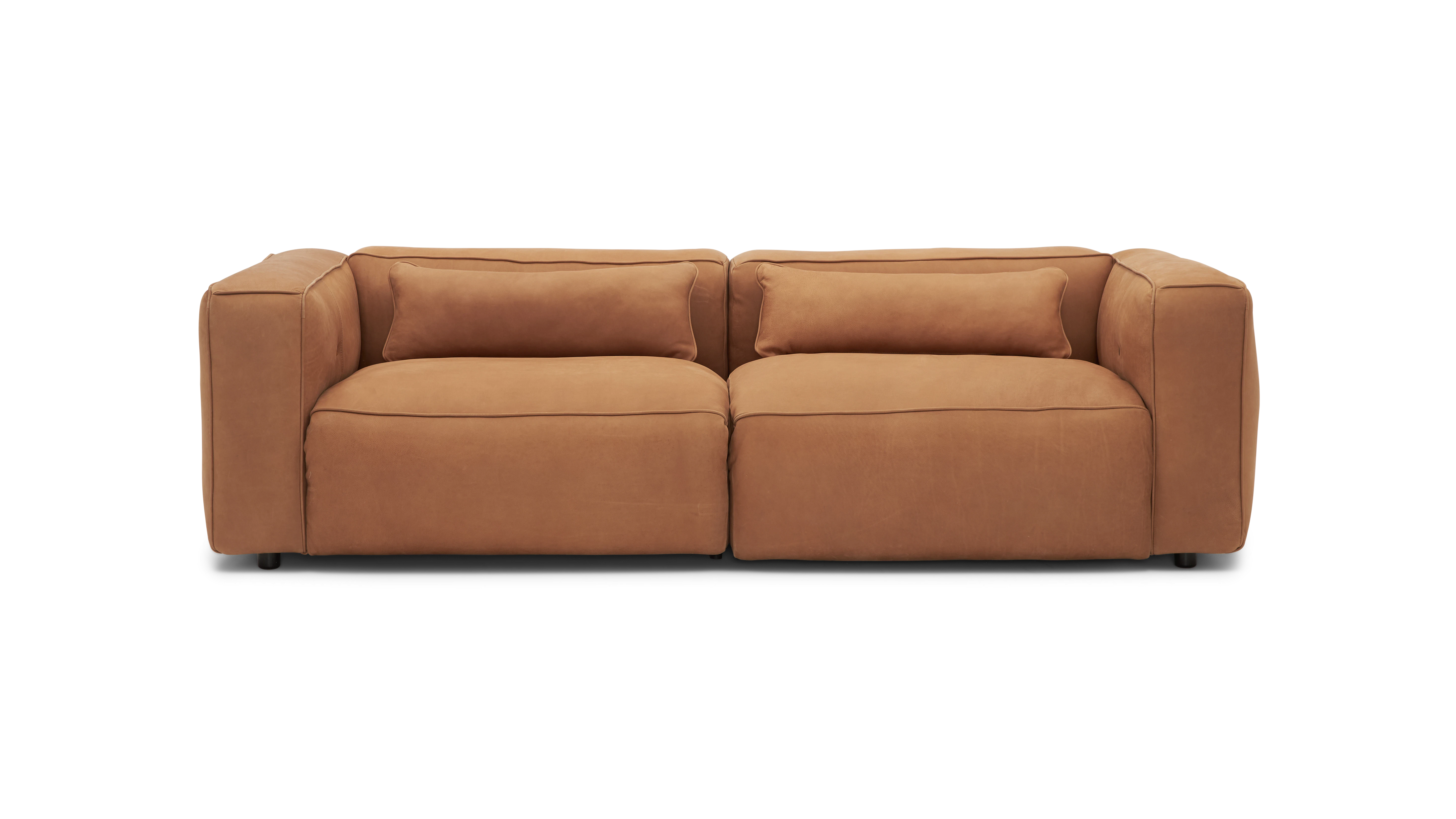 Brock Leather Convertible Sofa & Daybed